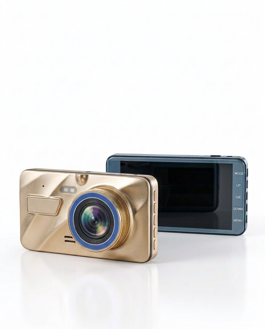 Dual-Dashcam Foran & Bak 1080P | Nattesyn, G-Sensor