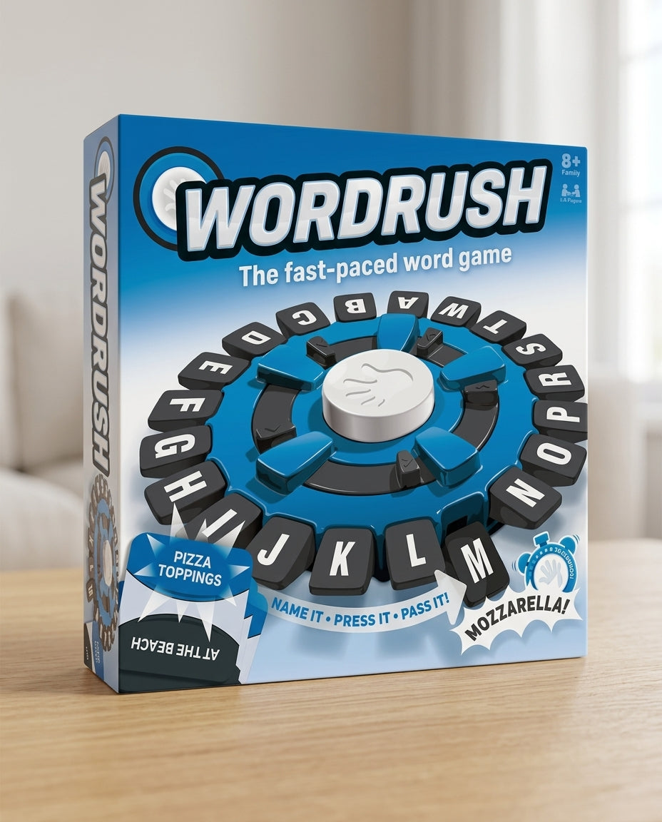 WordRush | ELEKTRONISK ORDSPILL