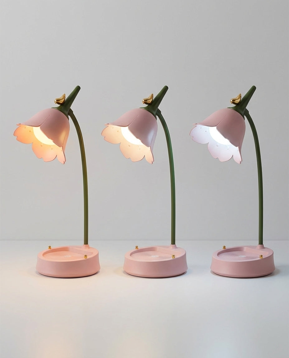 Blomsterbordslampe | BloomGlow – Touch & Dempbar LED
