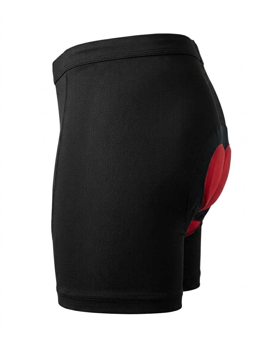 Motorsykkelshorts med polstring – 5D gelkomfort