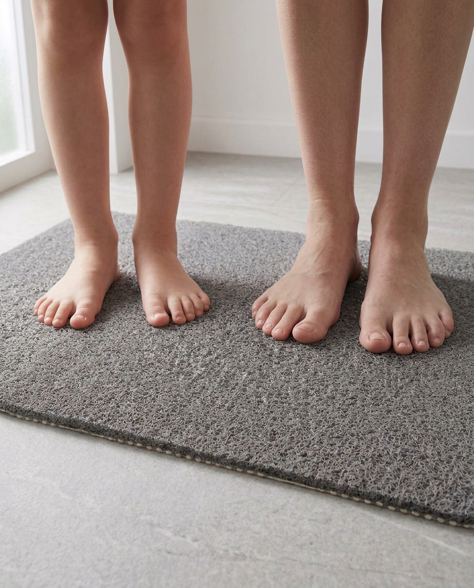 Sklisikker dusjmatte – hygienisk komfortmatte mot mugg