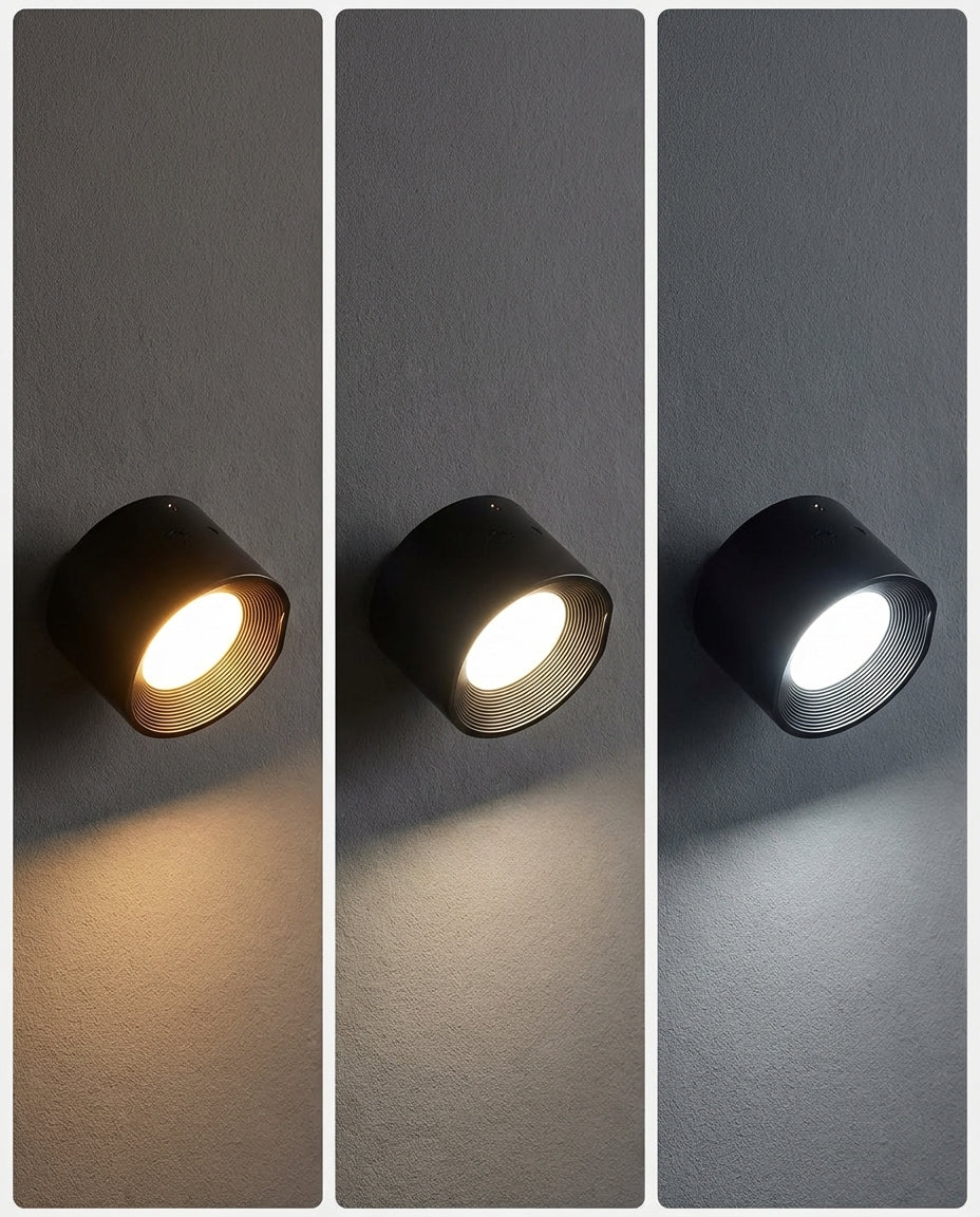 LumiOrb 360 — Trådløs vegglampe