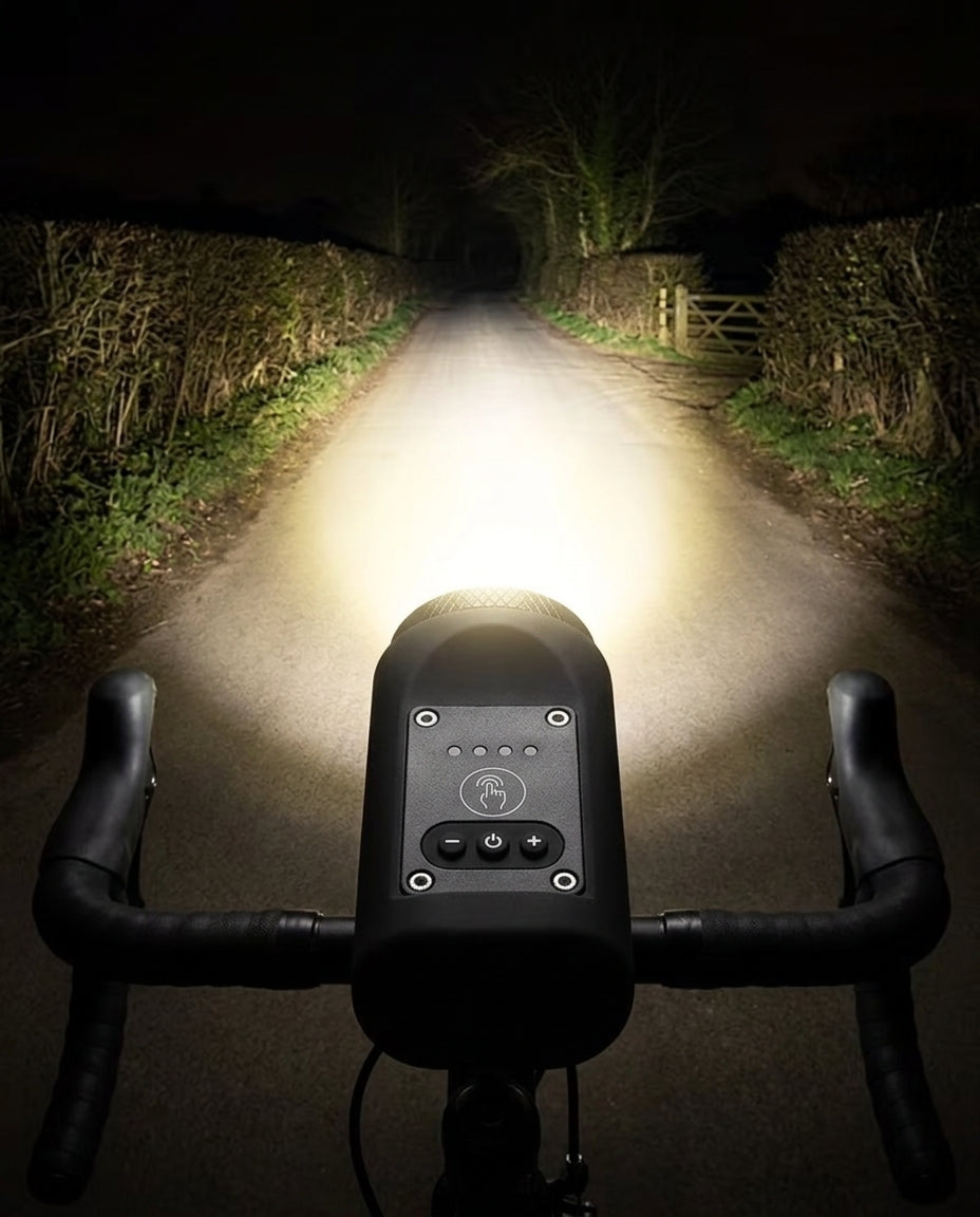 StreetGuard Cycle Beacon | 110 dB horn og COB-frontlys i ett