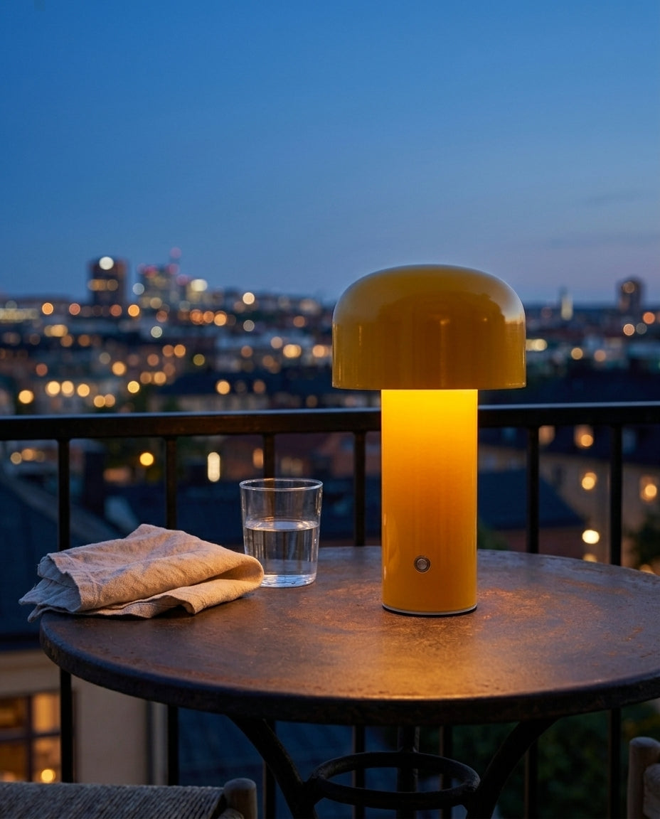 Sopplampe | Oppladbar LED-berøringslampe til skrivebord