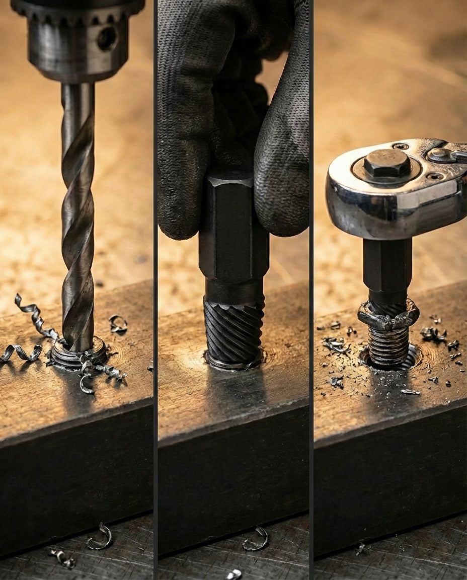 GripForce Pro 10-delers boltuttrekkersett