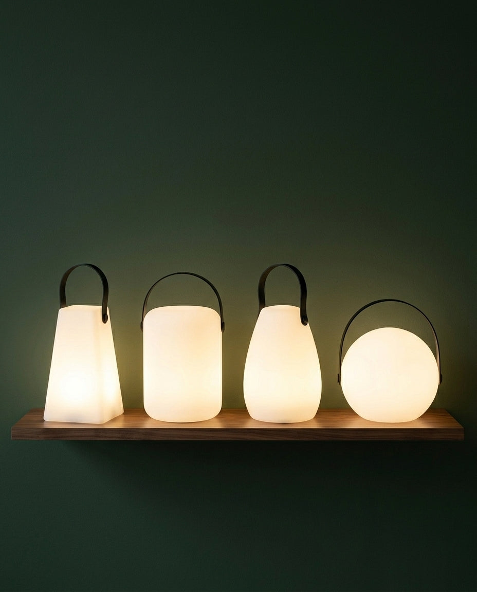 Bærbar LED-lykt | Trådløs oppladbar bordlampe