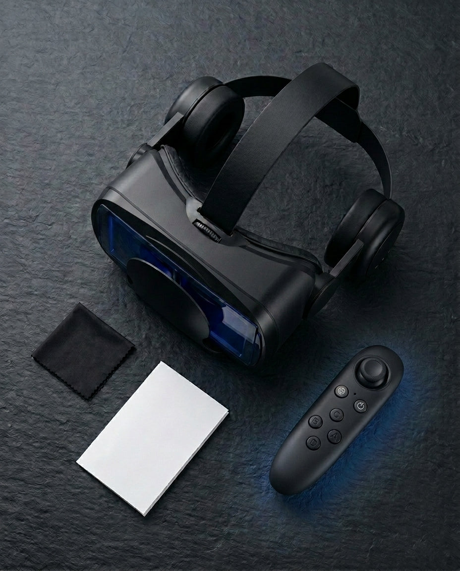 VR-headset med innebygde hodetelefoner | ImmersaView Pro