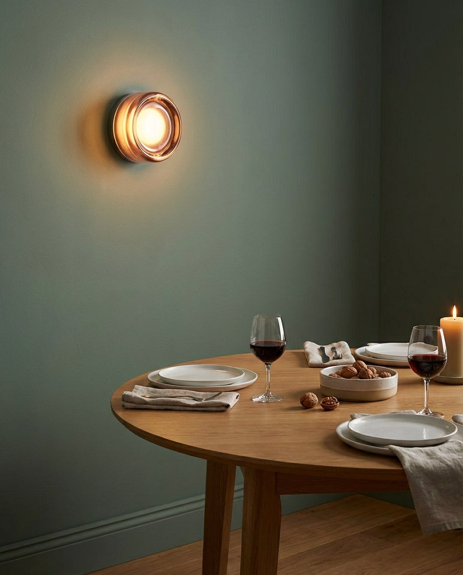 Dimple vegglampe – Moderne innebygget vegg- og taklampe