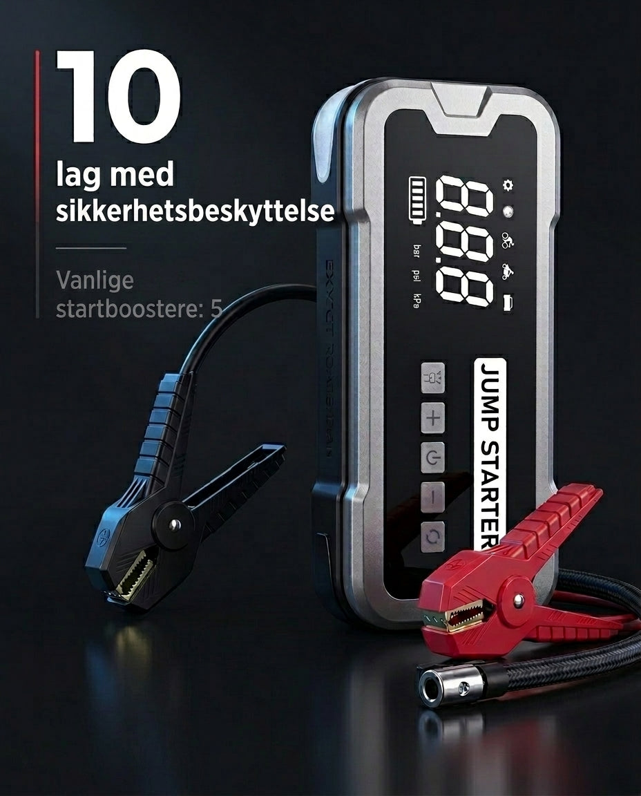 RoadGuardian 4-i-1 Nødstrømstasjon