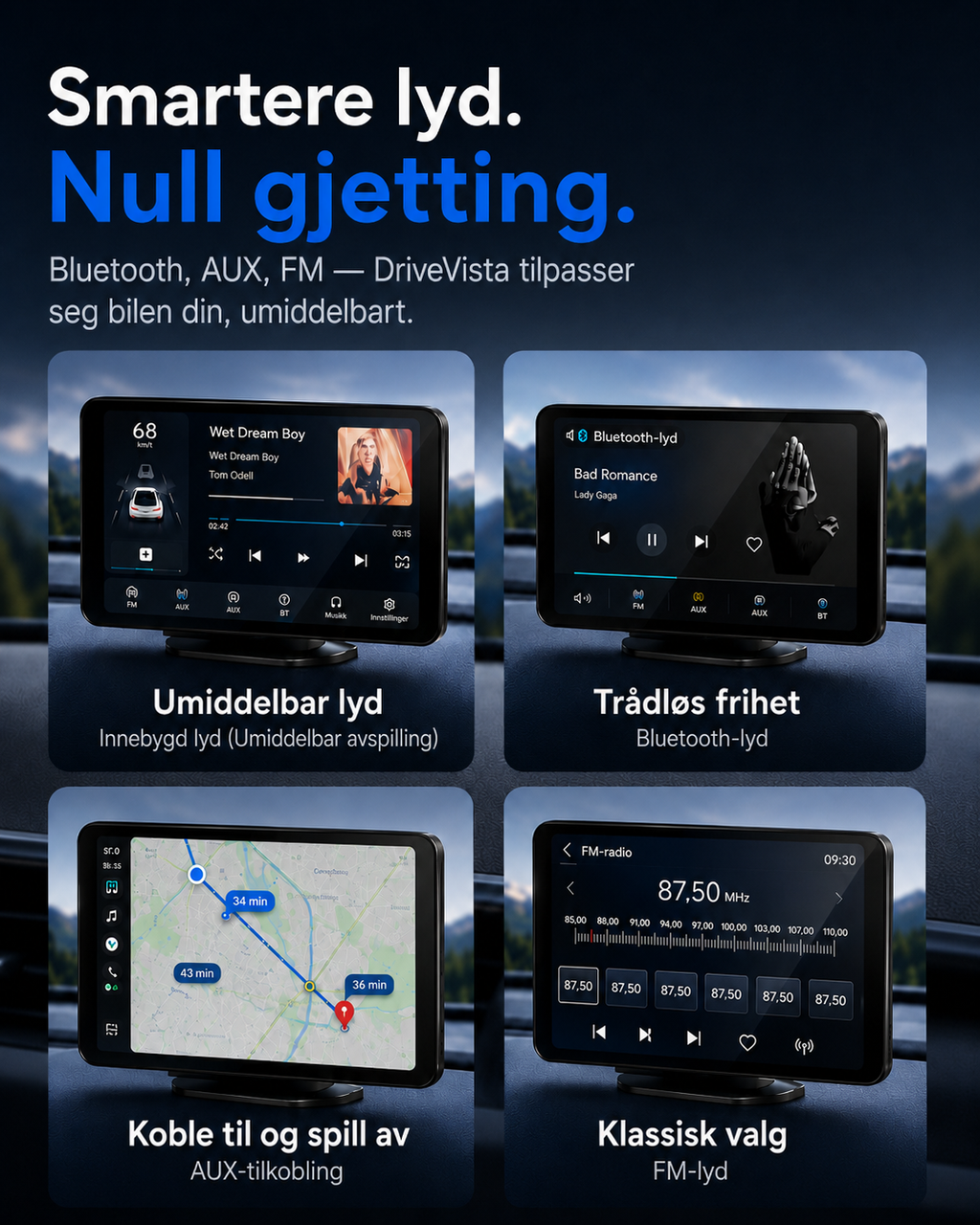 DriveVista Wireless Display