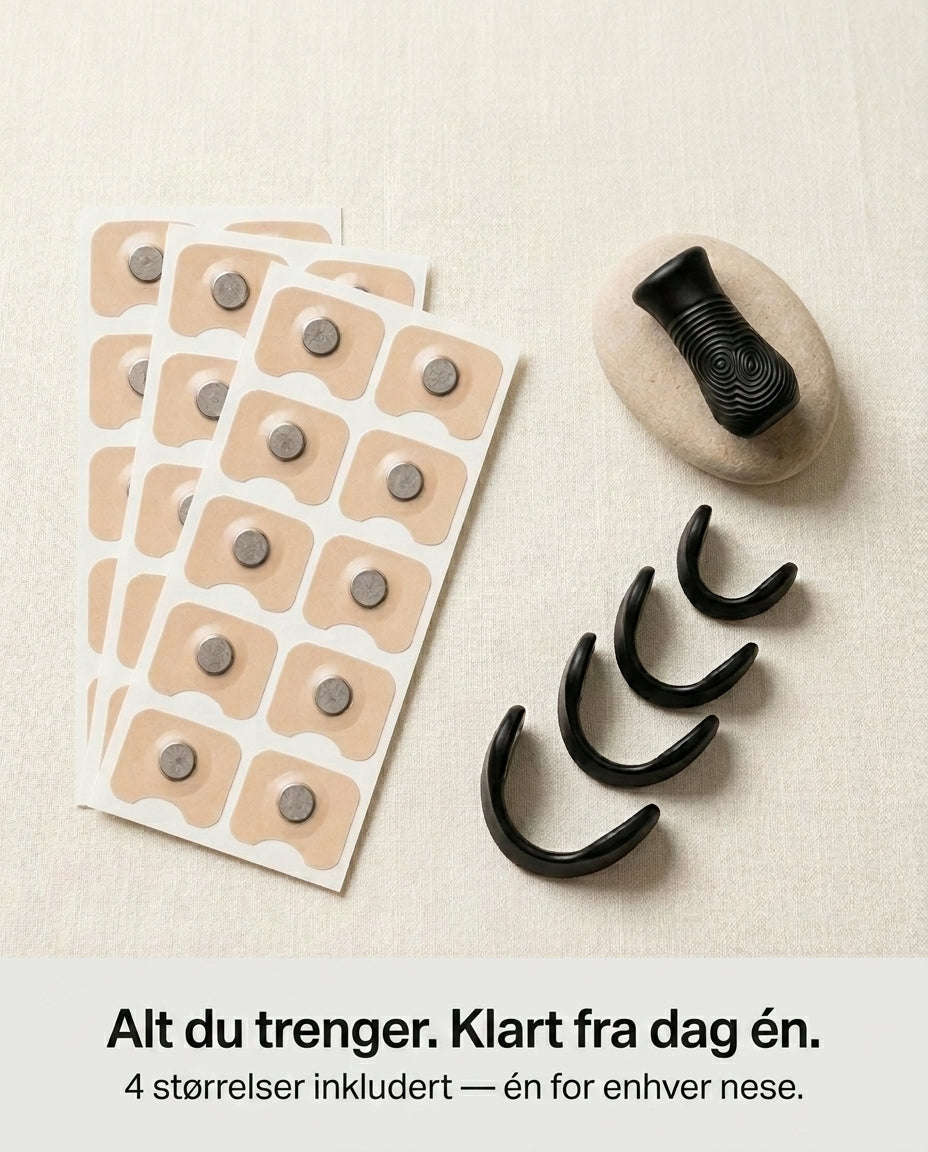 Magnetisk Nesedilator | NoseFlow Clip