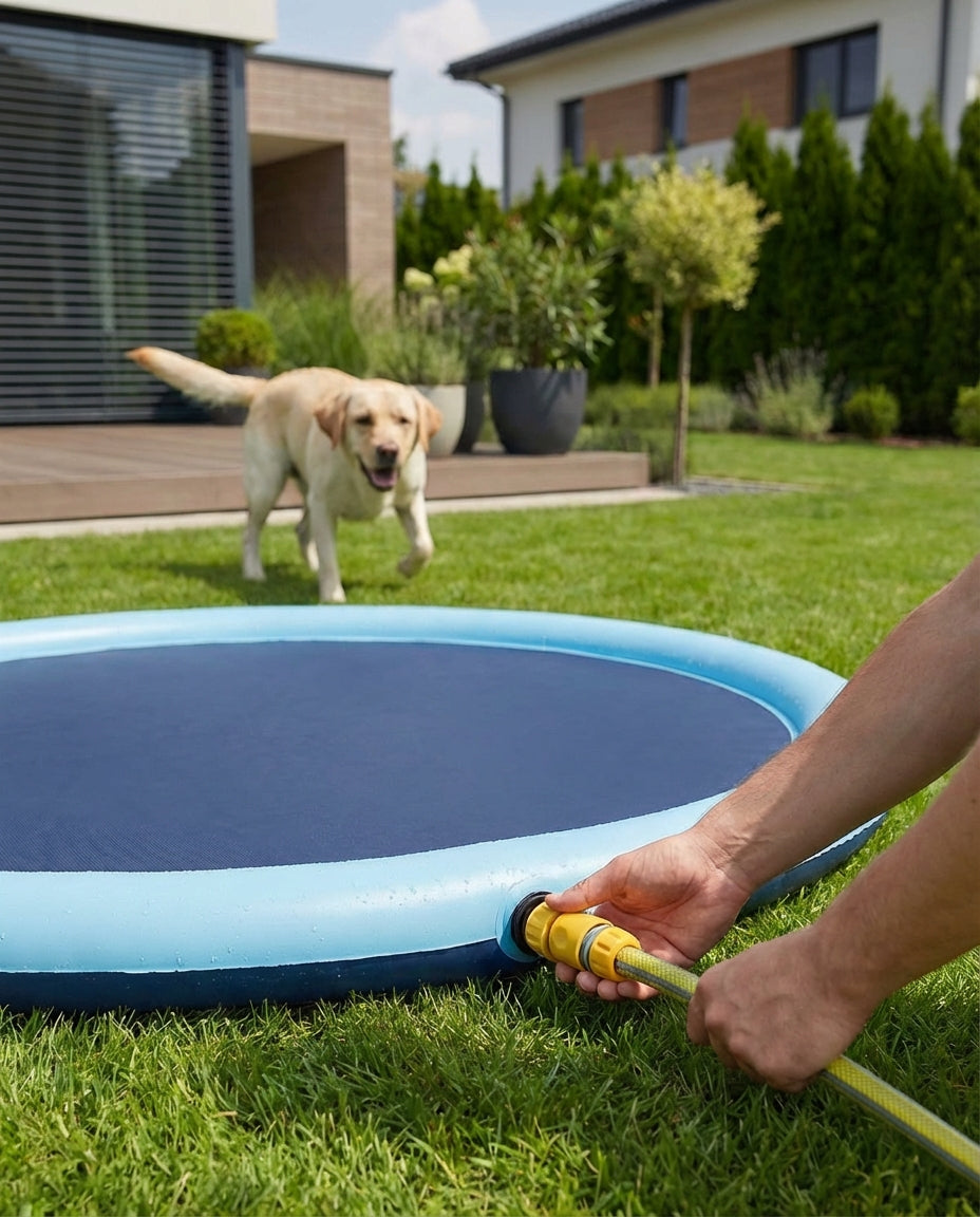 SplashPaw Sprinkler Pool