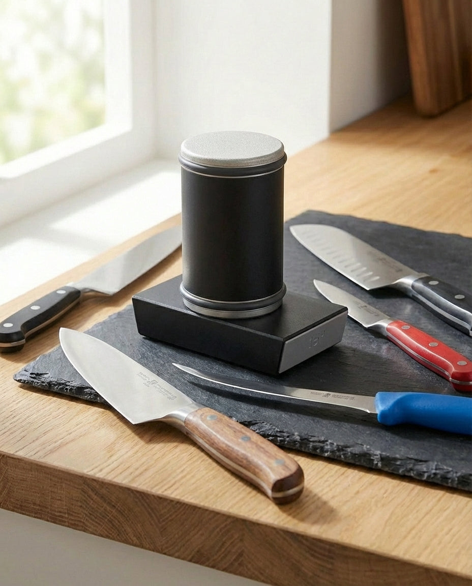 THE ROLLING EDGE | Rullende knivsliper med diamantskive
