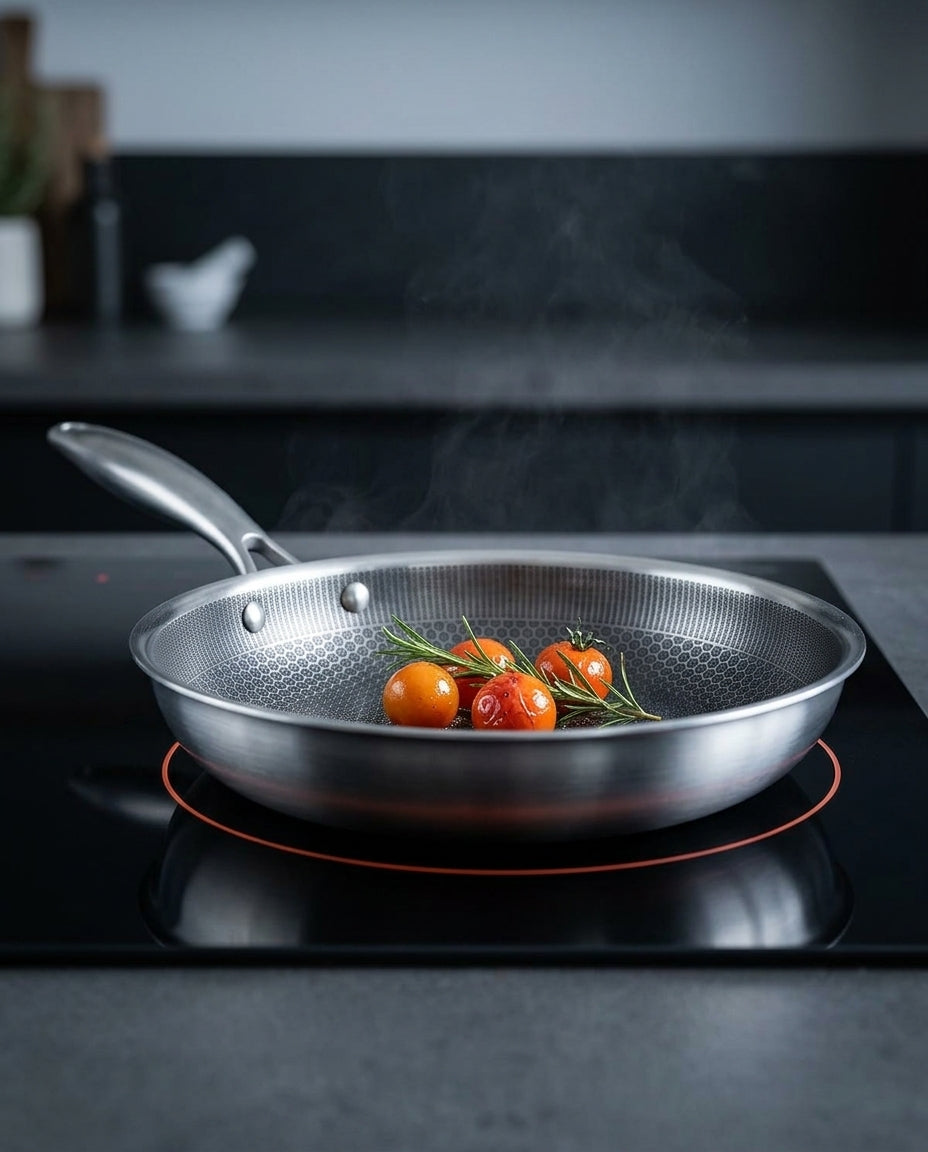Rustfri Stekepanne Non-Stick | PixelCook Pro 30cm