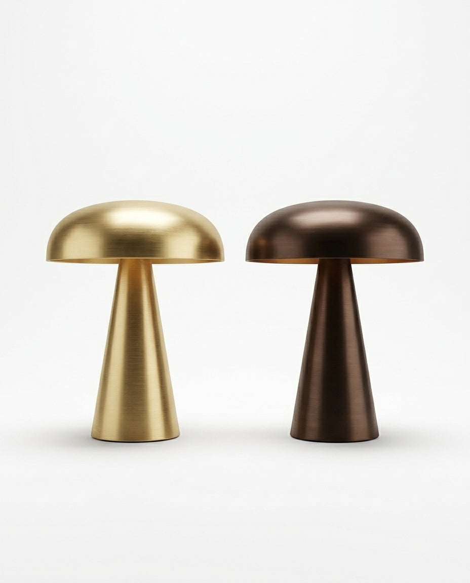 Trådløs Bordlampe – Dempbar Batterilampe | Aurum Glow