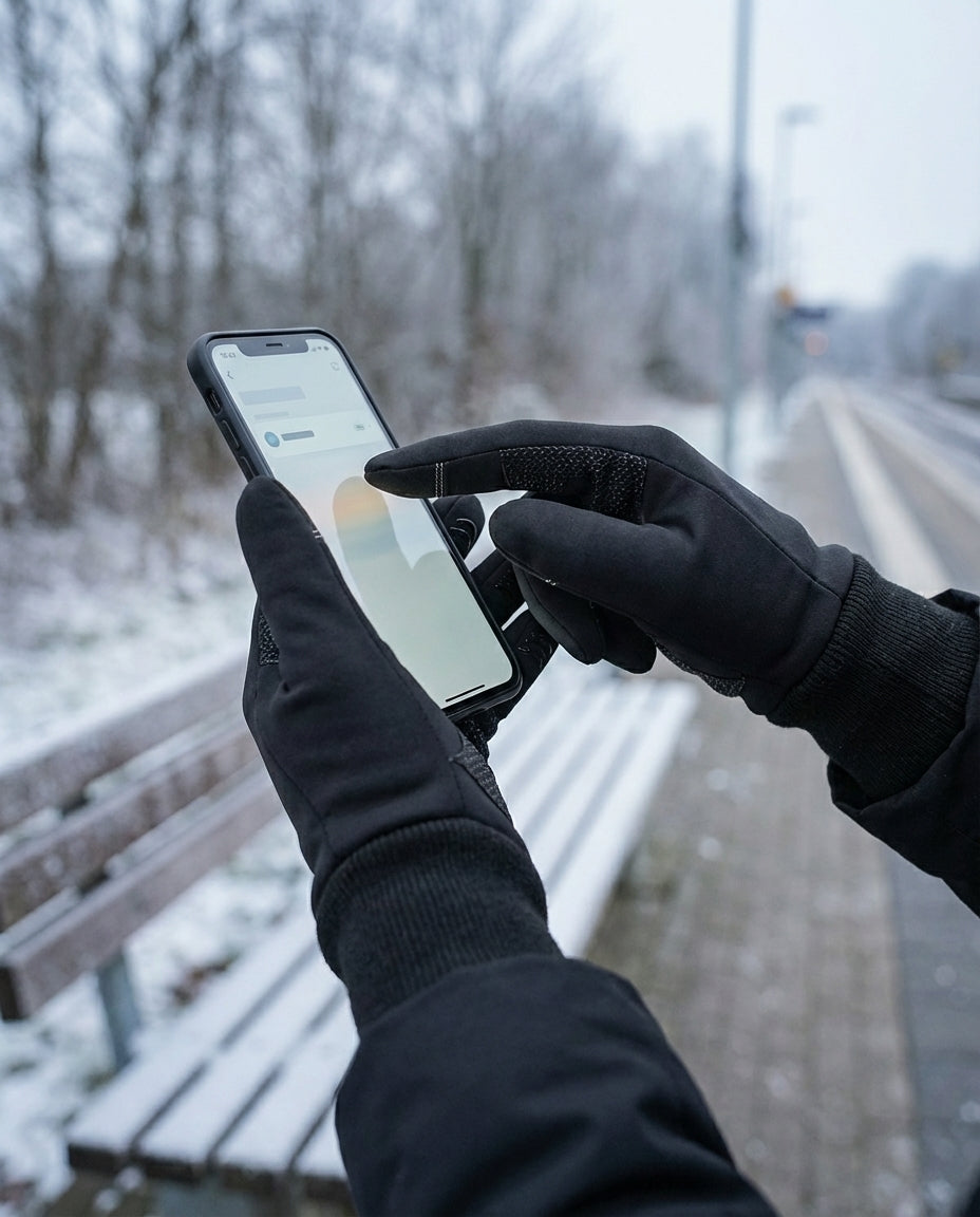 Touchscreen Vinterhandsker – Vindtette & Vannavstøtende