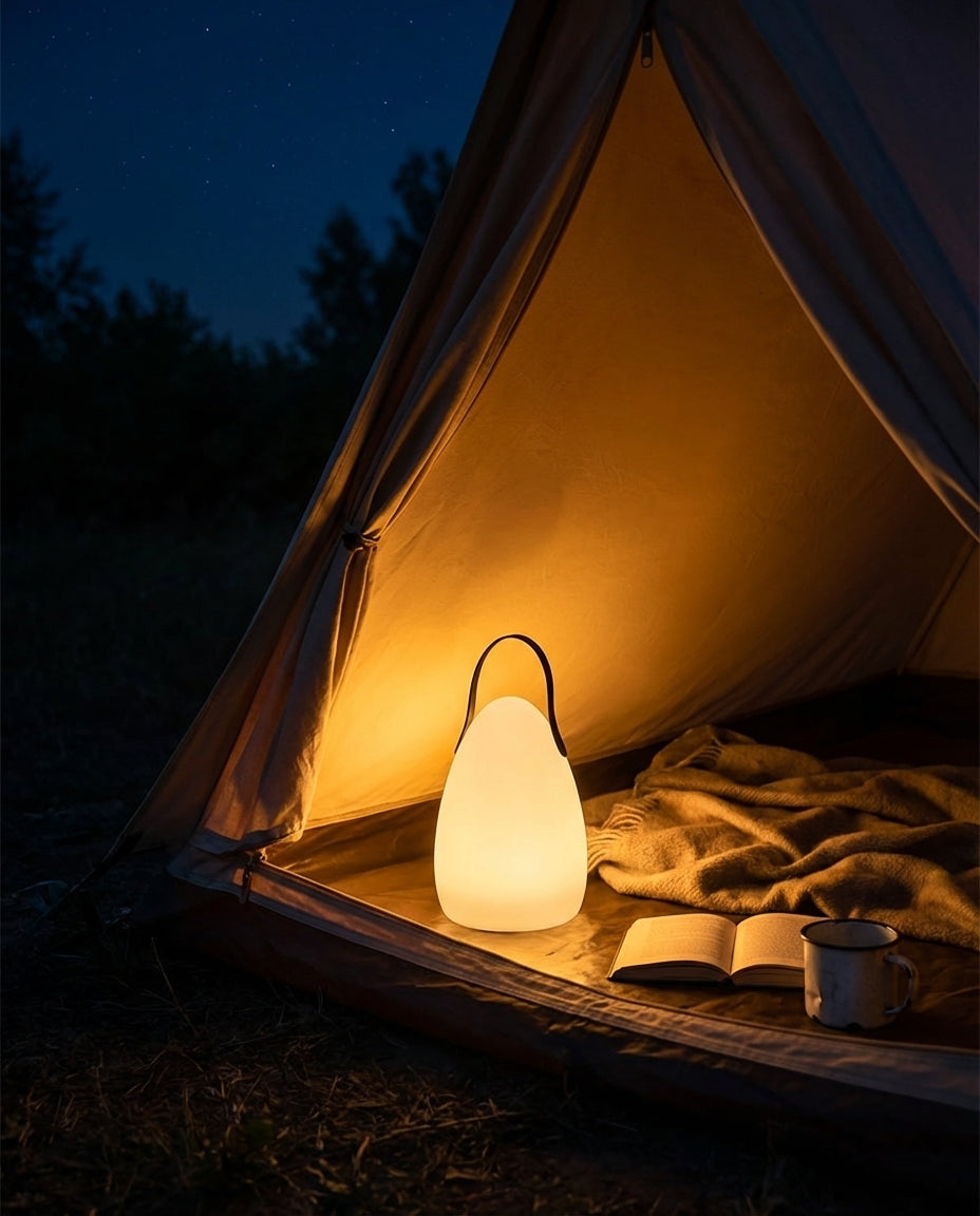 Ledningsfri utendørslampe | Vanntett, fargebyttende