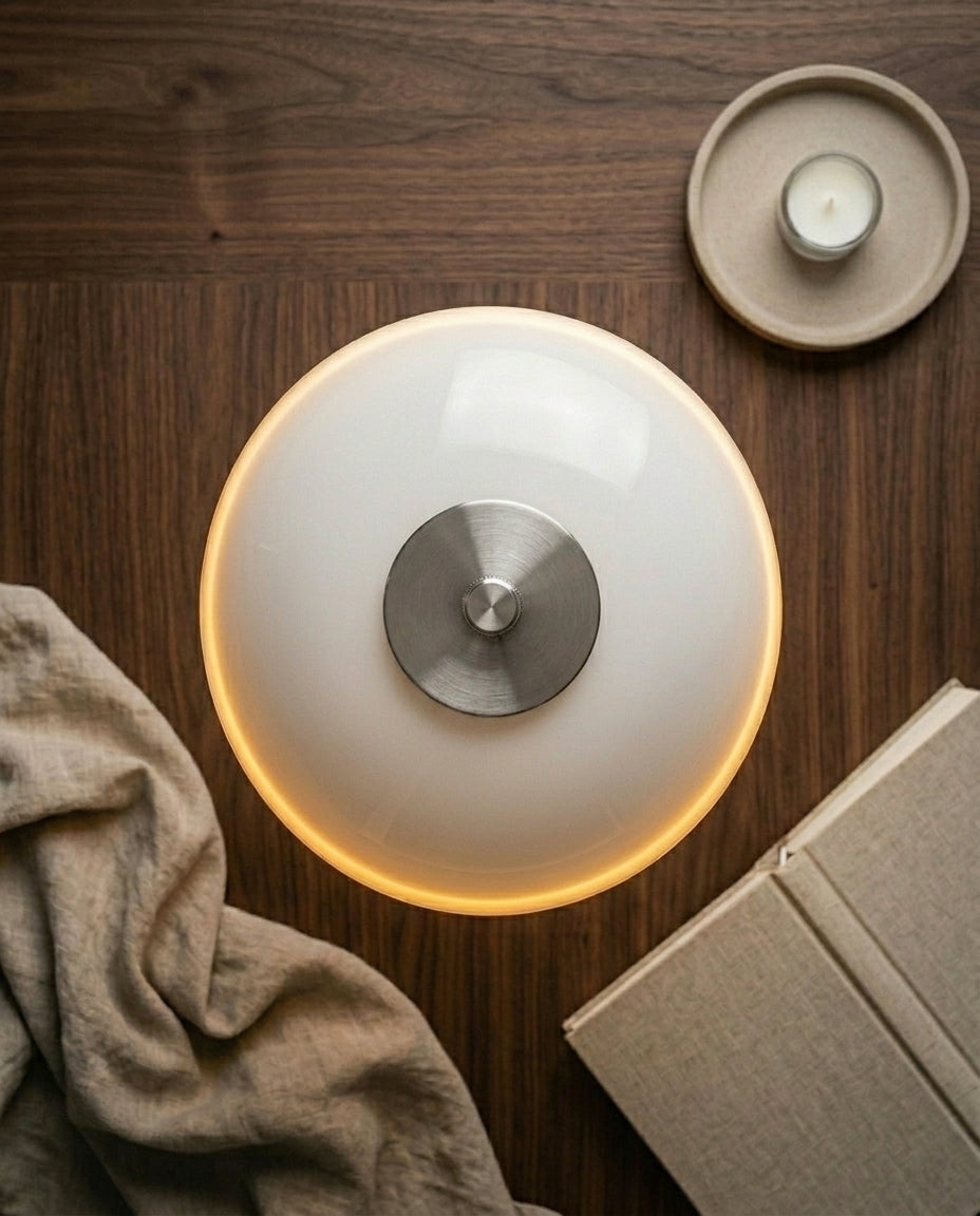 LED-bordlampe – Skandinavisk design | Jern & glass