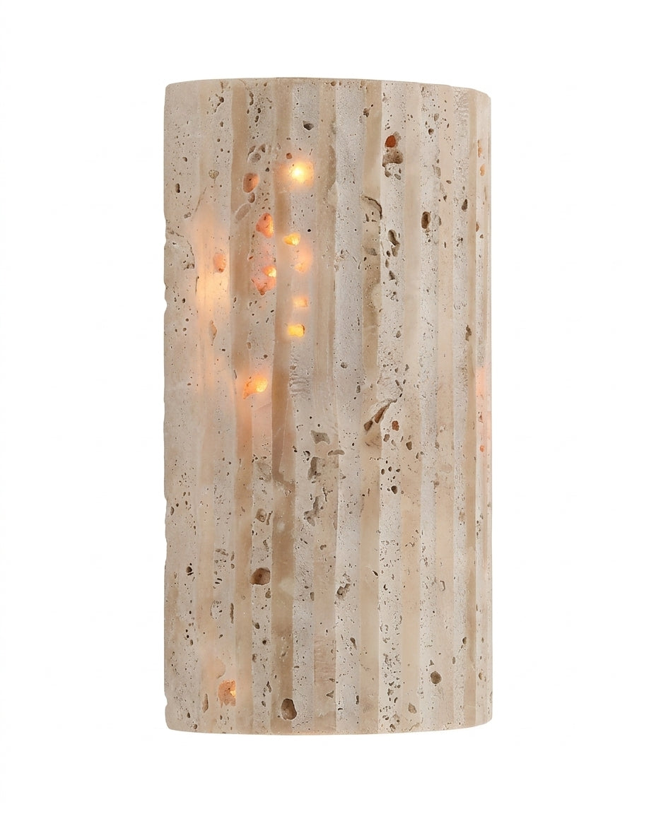 Naturstein LED-vegglampe | Varm Glød Vegglys