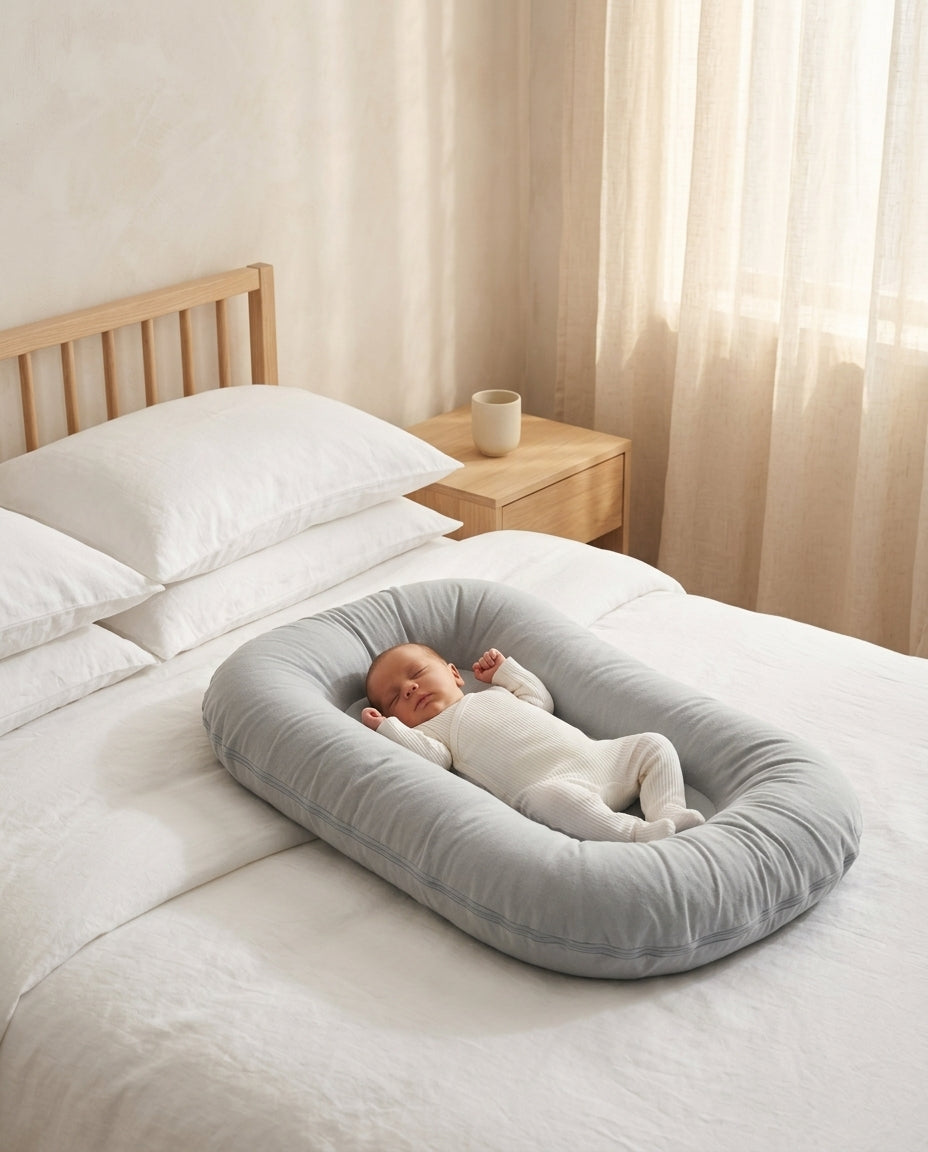 Babyreis – ergonomisk soverede for nyfødte