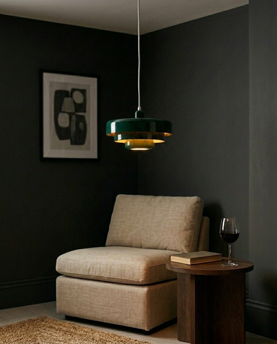Nordisk takpendel | Flersjiktet vintage LED-taklampe