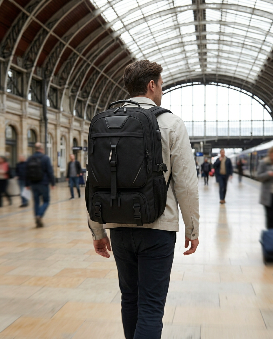 Utvidbar reiseryggsekk 60L – Venture Alto Backpack