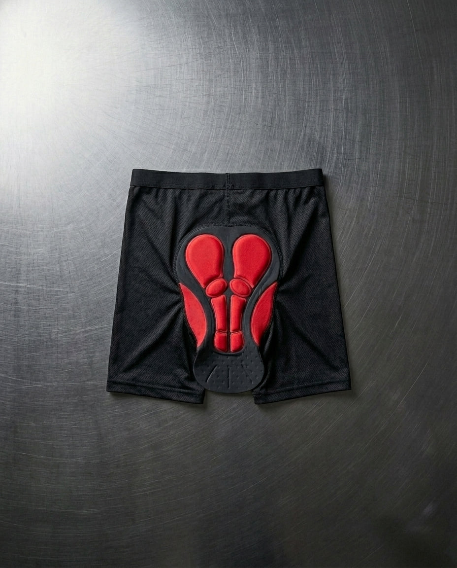 Motorsykkelshorts med polstring – 5D gelkomfort