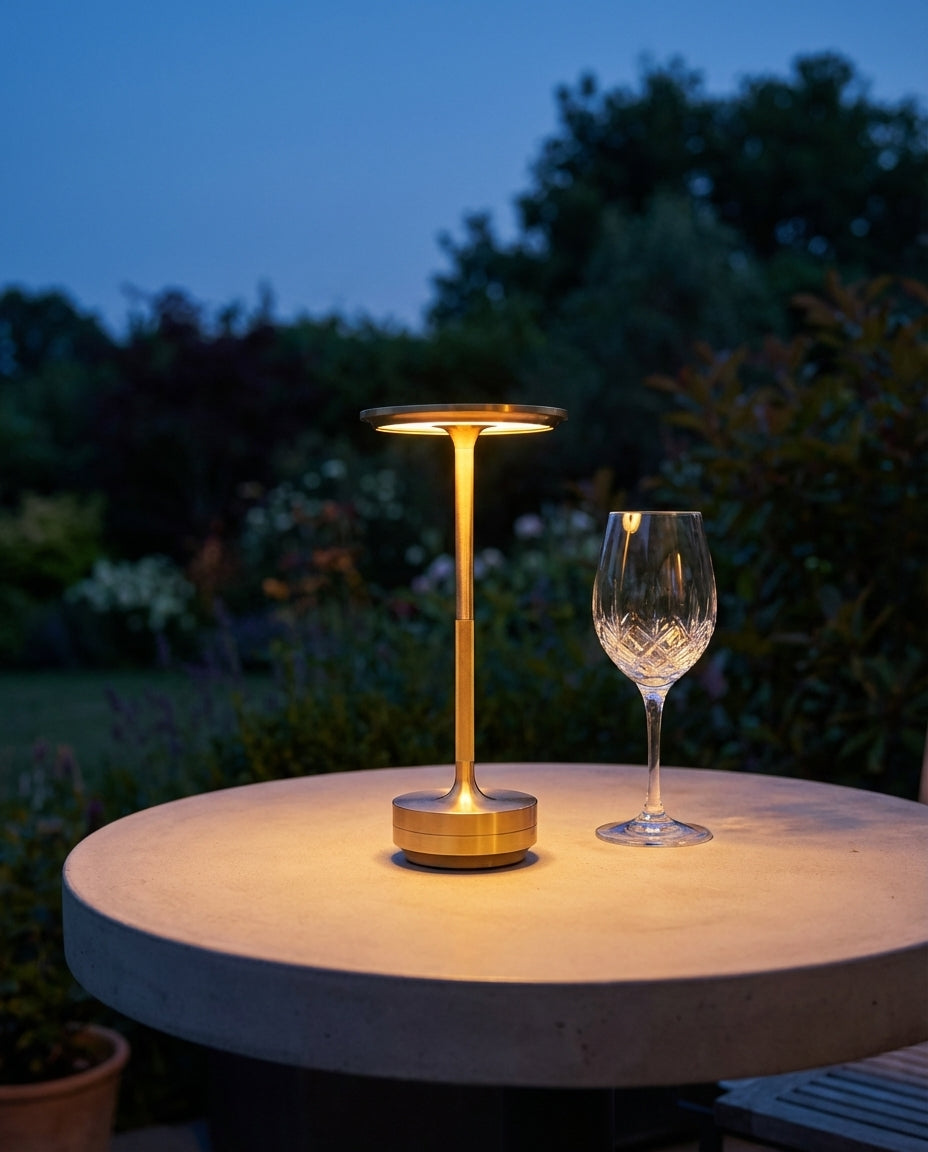 Trådløs oppladbar bordlampe | Aura Glow