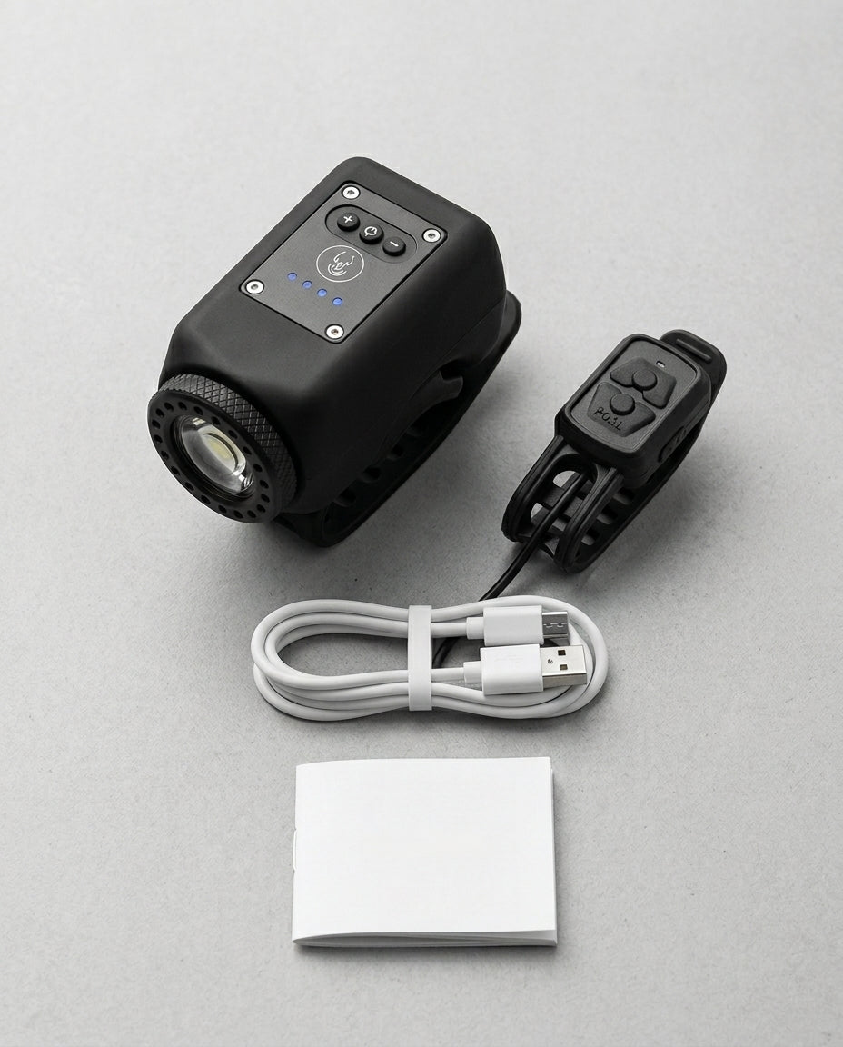 StreetGuard Cycle Beacon | 110 dB horn og COB-frontlys i ett