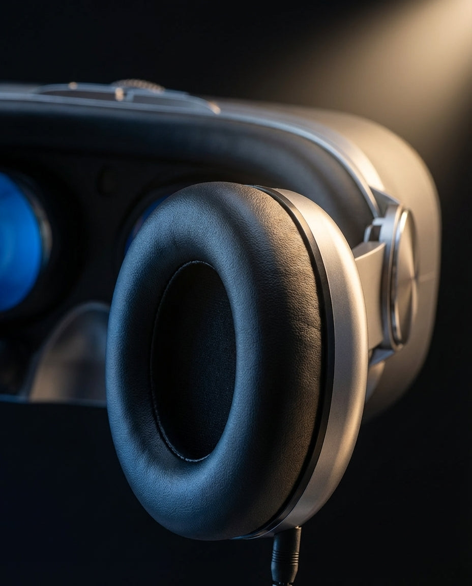 VR-headset med innebygde hodetelefoner | ImmersaView Pro