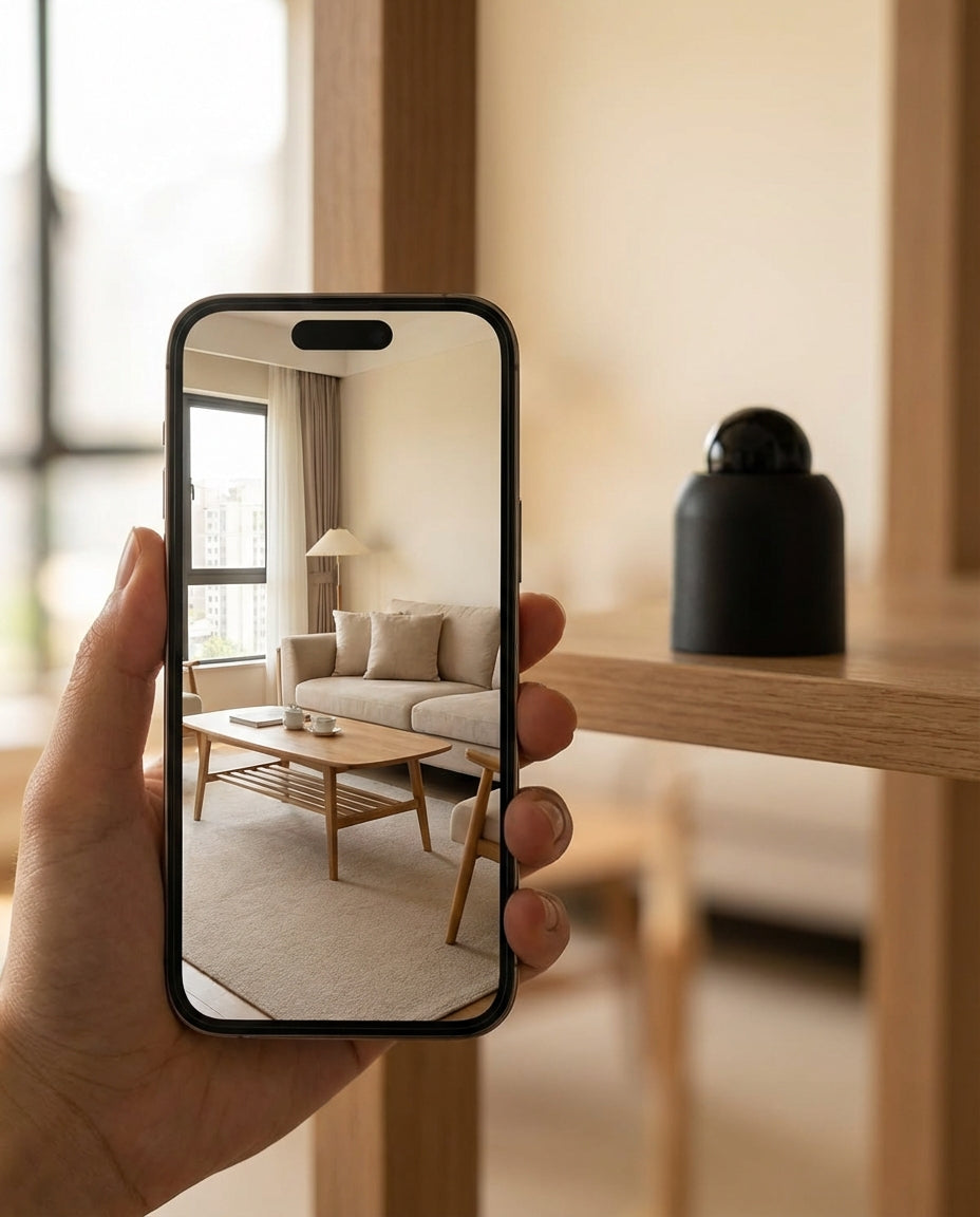 Skjult Kamera WiFi | Lite Sikkerhetskamera HD