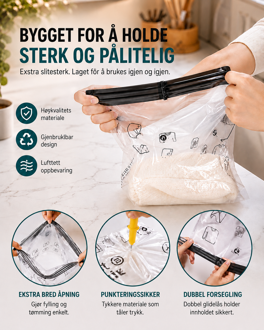 AirVoid Kompakt Pakkesystem