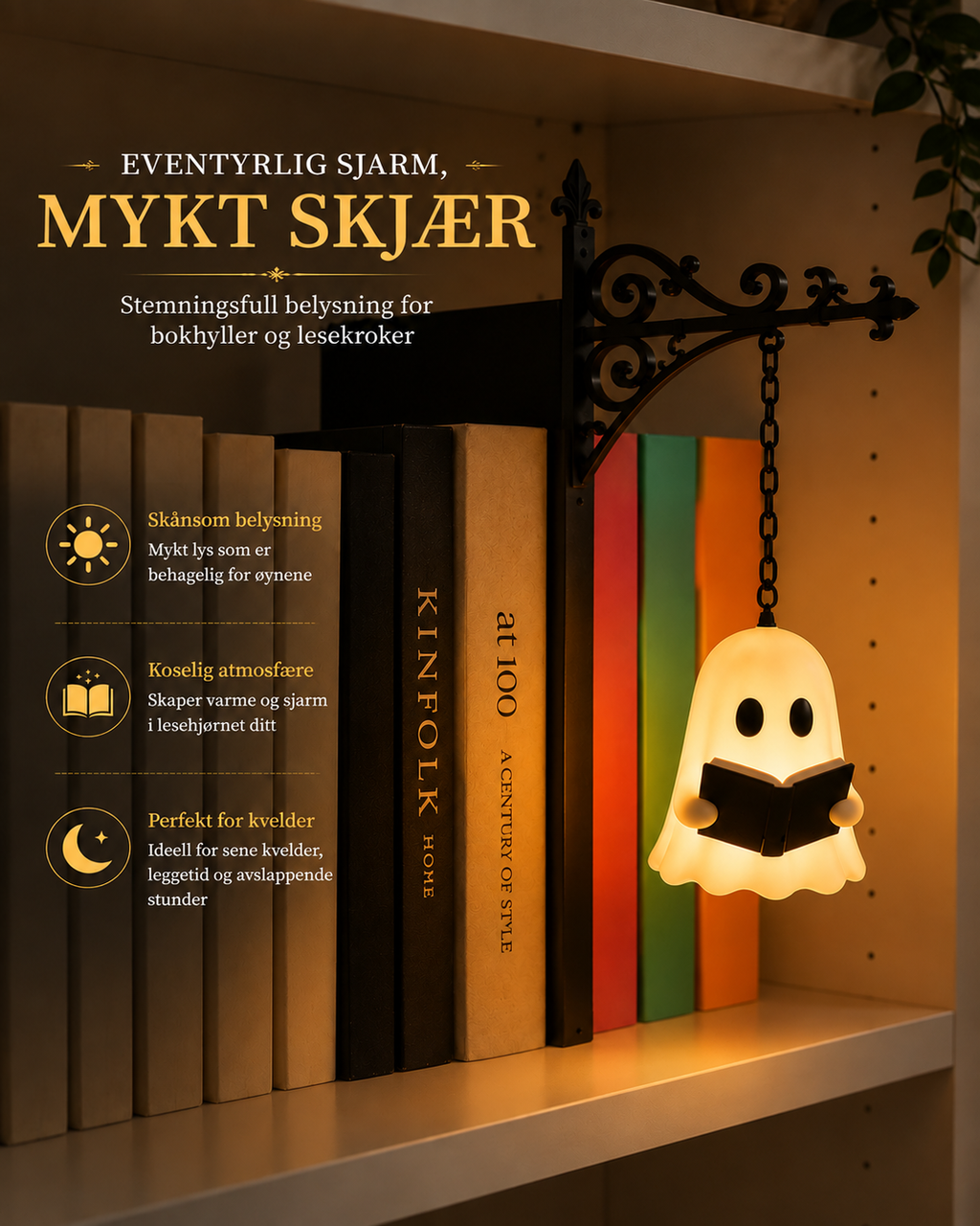 Nightbound hyllelampe