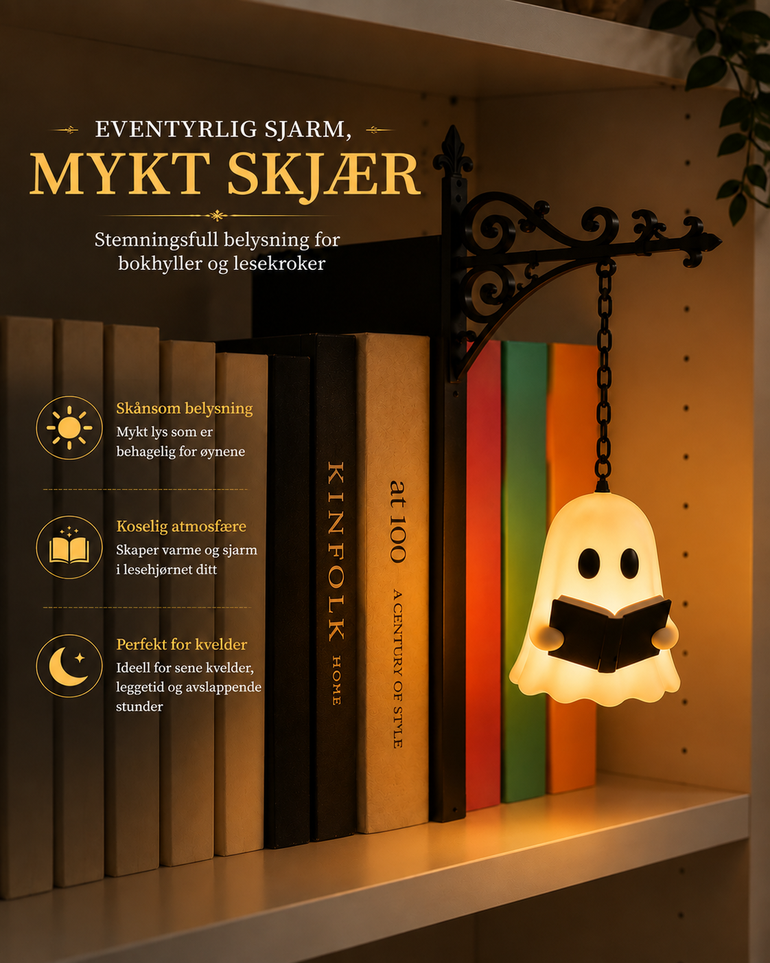 Nightbound hyllelampe