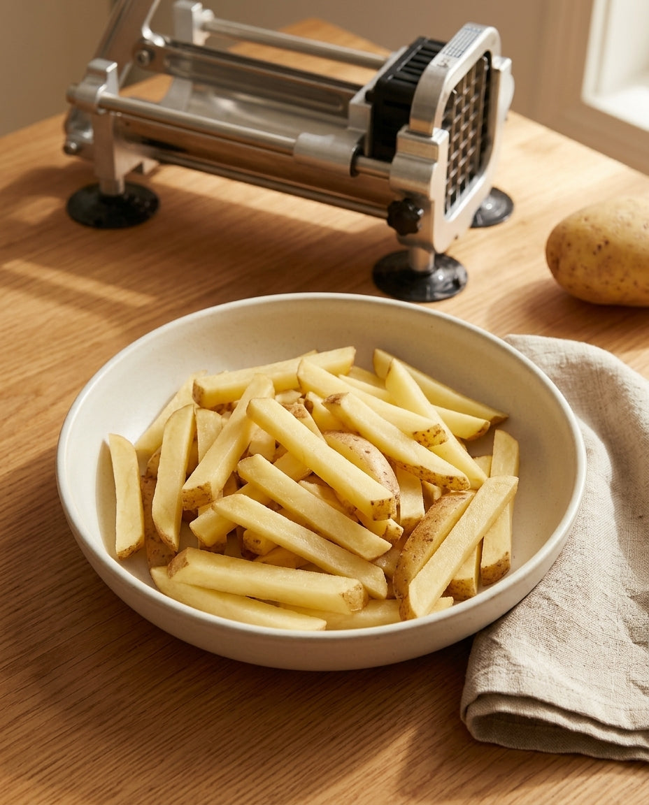 Pommes frites-skjærer – Rustfritt stål | Utskiftbare blader