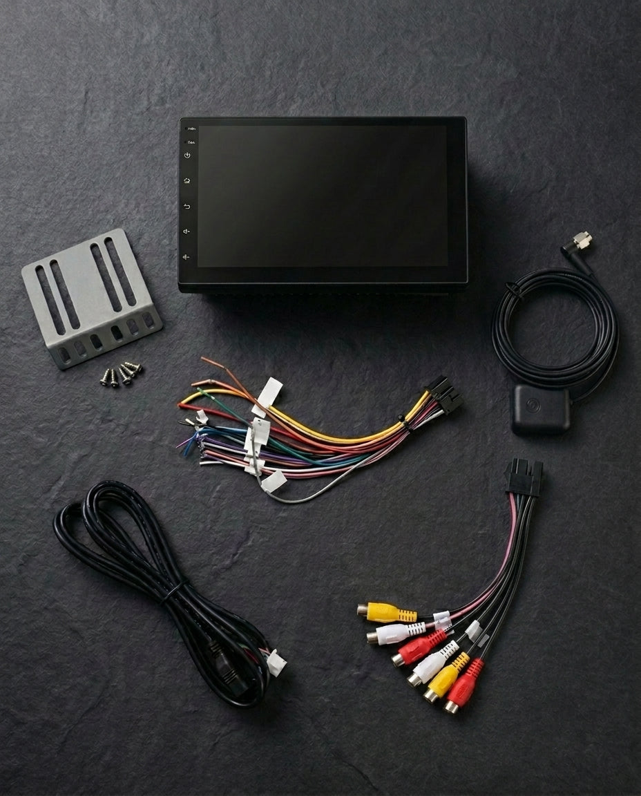 Android Dobbel-DIN Bilstereo | 10" Berøringsskjerm & GPS
