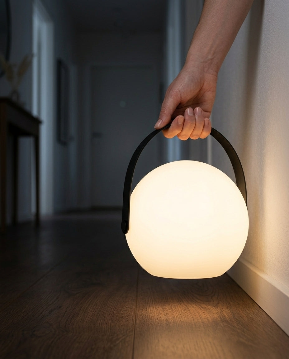 Bærbar LED-lykt | Trådløs oppladbar bordlampe