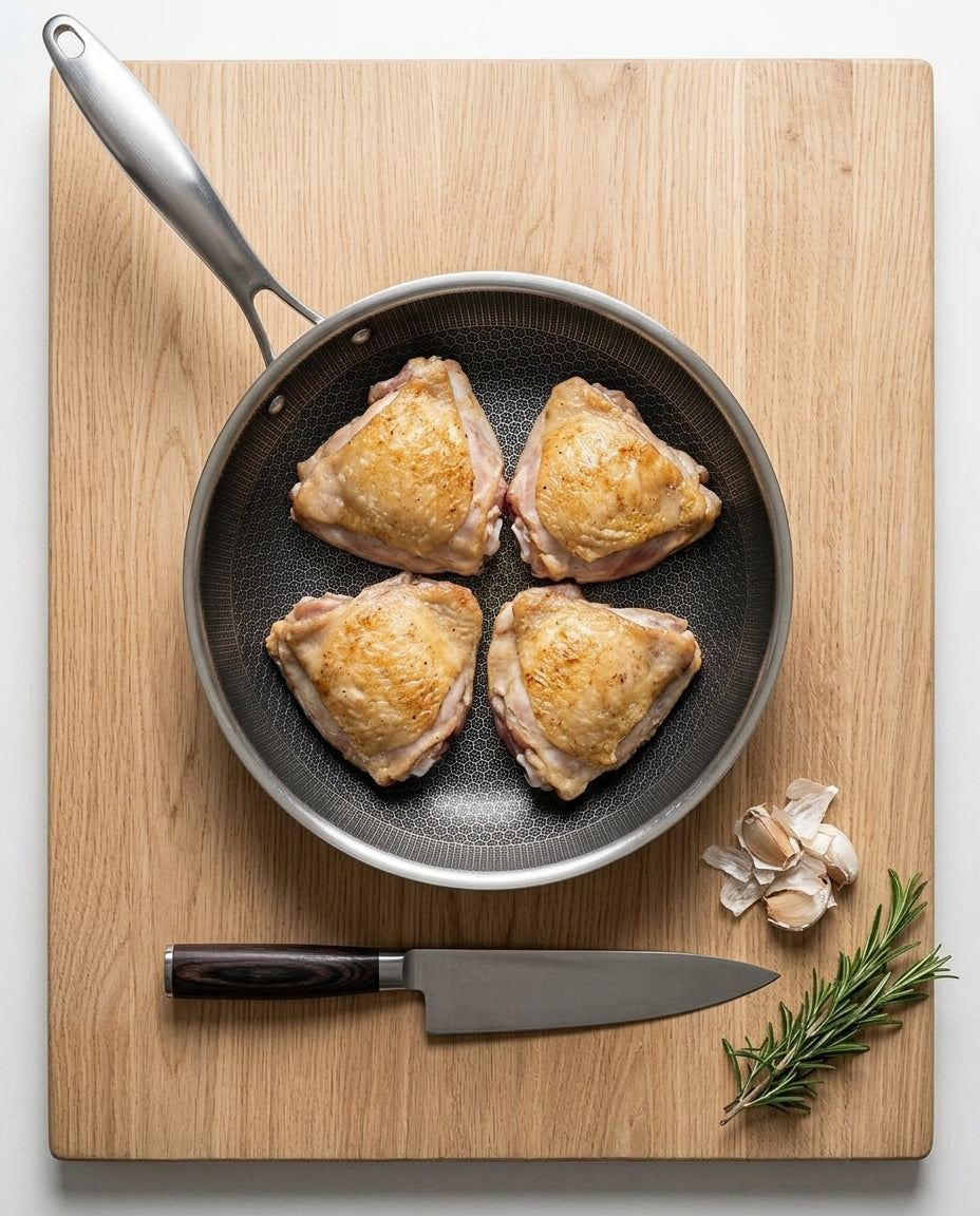 Rustfri Stekepanne Non-Stick | PixelCook Pro 30cm