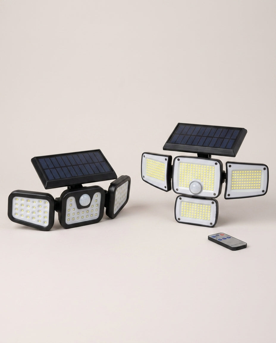 SentryBeam solcelledrevet sikkerhetslampe