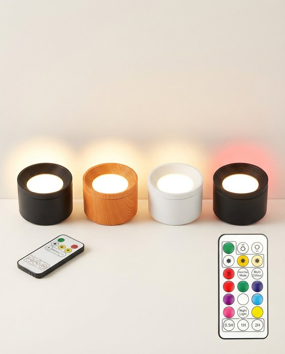 LumiOrb 360 — Trådløs vegglampe
