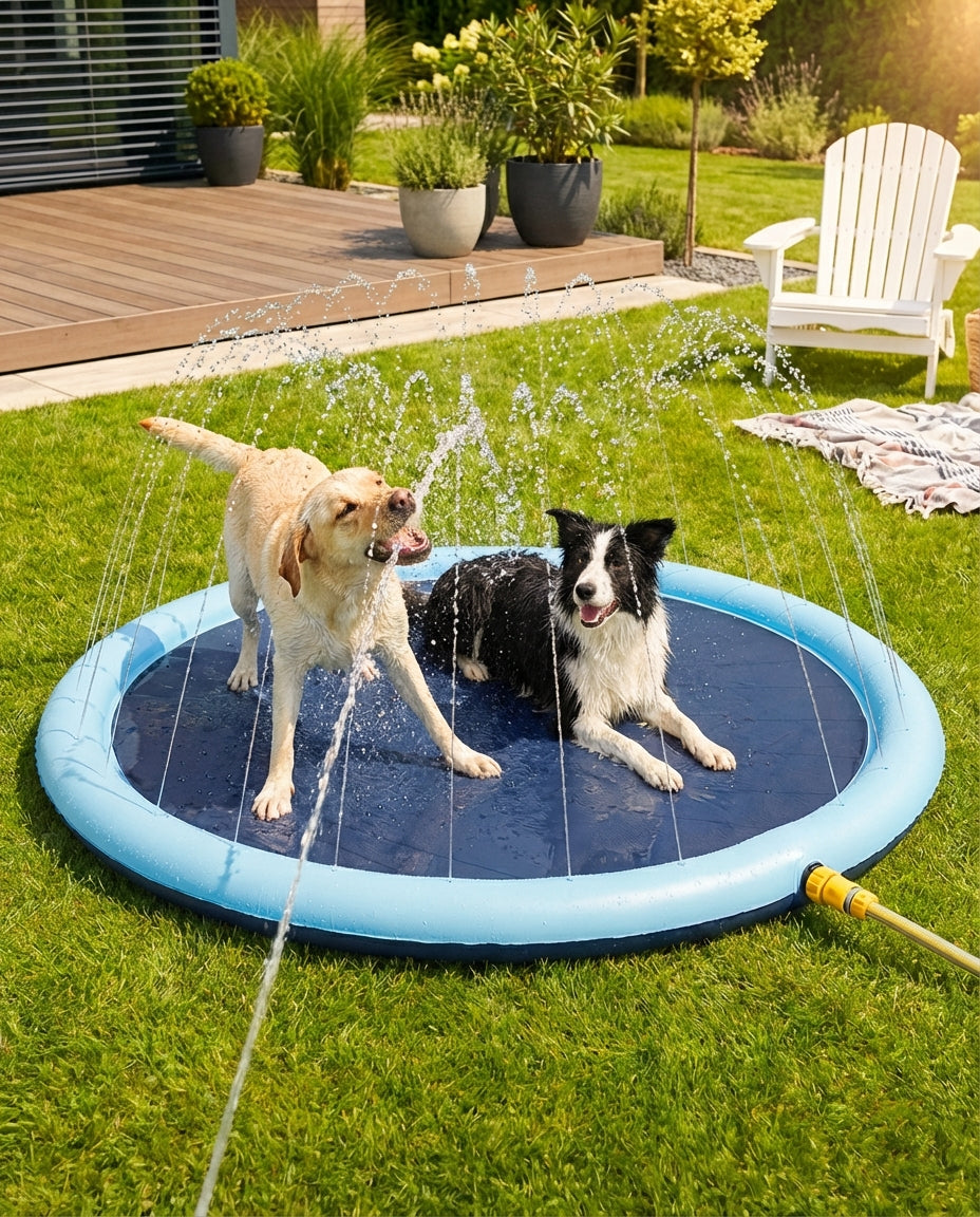 SplashPaw Sprinkler Pool
