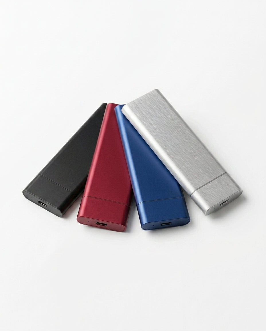 2TB Bærbar SSD USB 3.1 | Lynrask Ekstern Harddisk