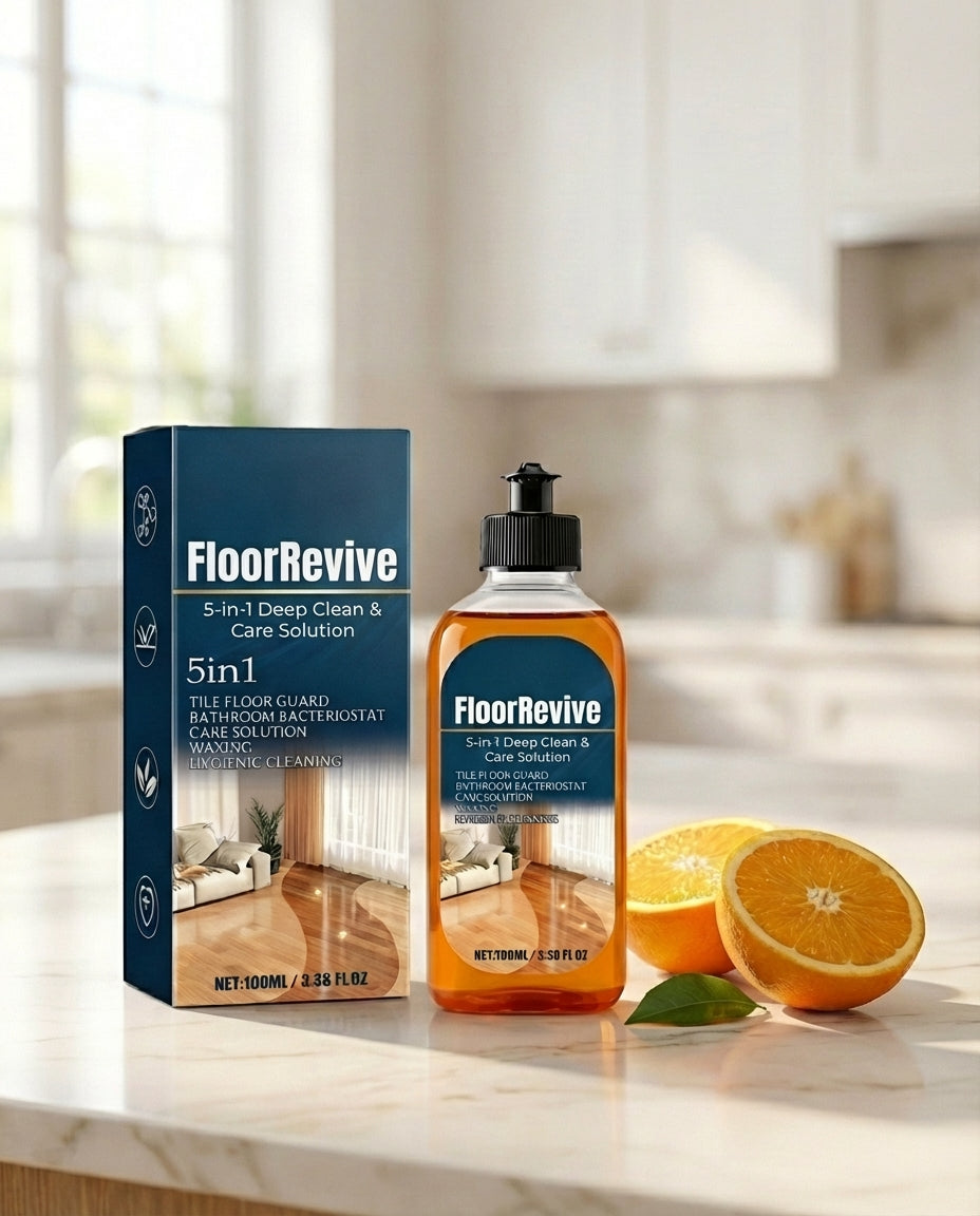 FloorRevive 5-i-1 Dybderens og pleieløsning