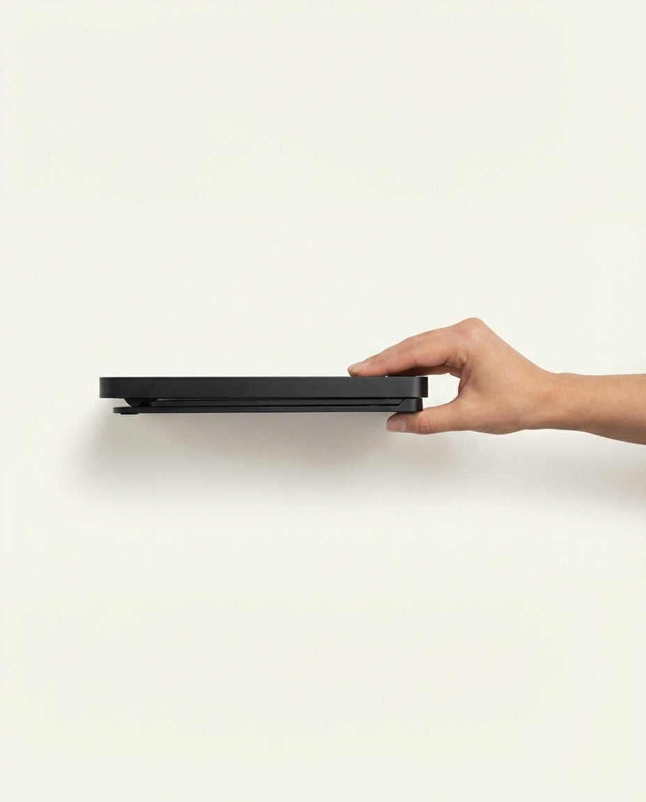 Justerbar laptop-stativ med musematte | OmniDesk Pro