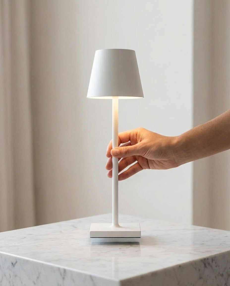 Trådløs oppladbar bordlampe | LumiereAura