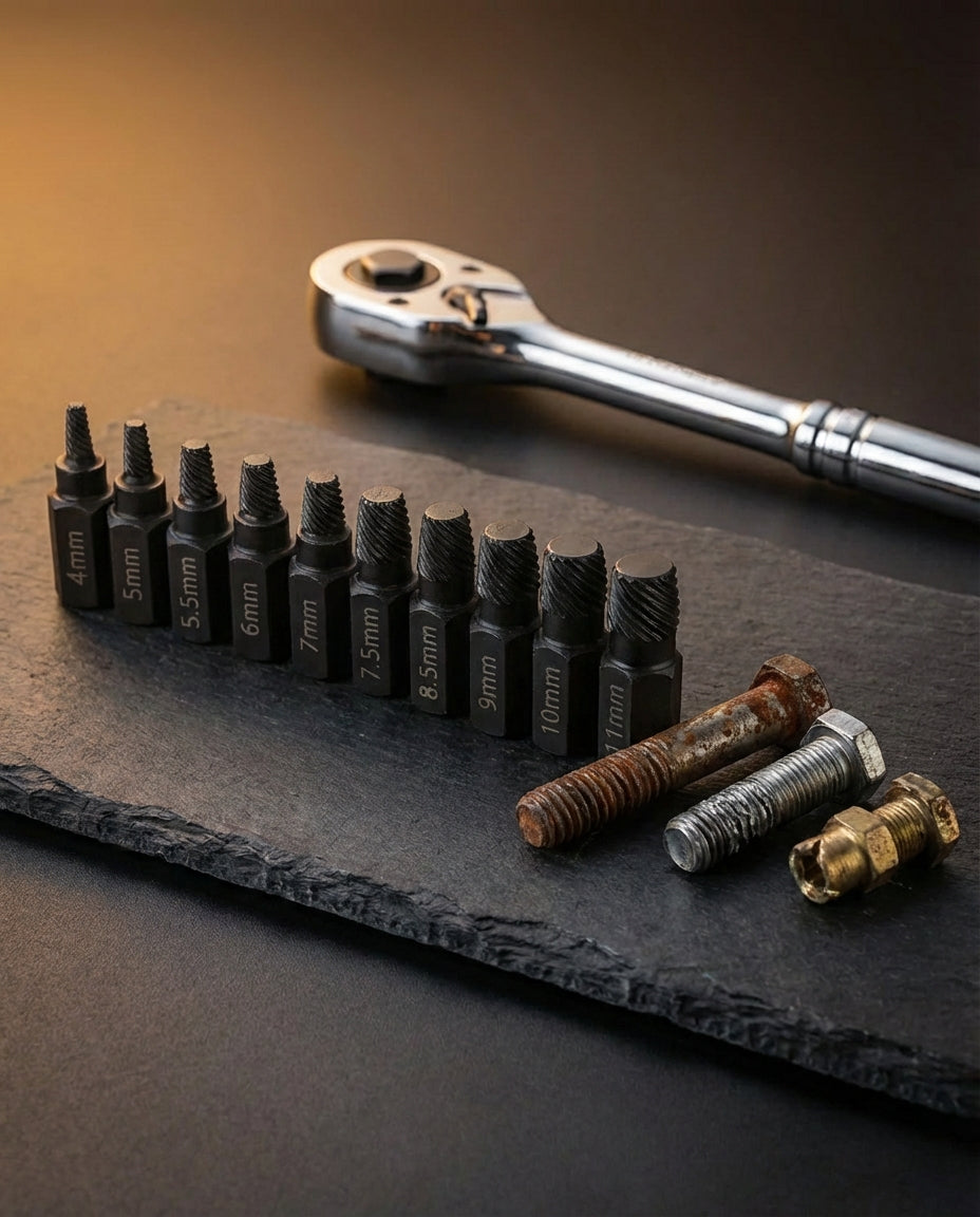 GripForce Pro 10-delers boltuttrekkersett