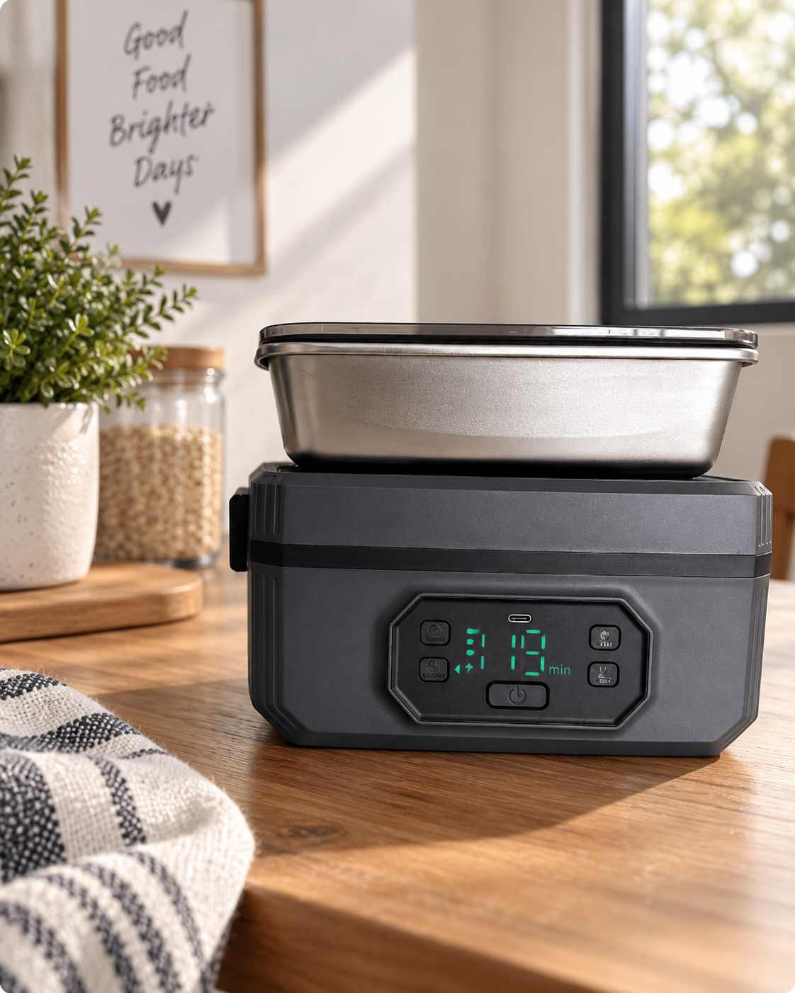WarmNest trådløs Oppvarmet Matboks