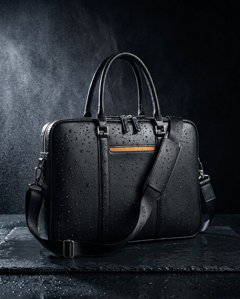 Skinnveske for laptop crossbody | Meridian Tote