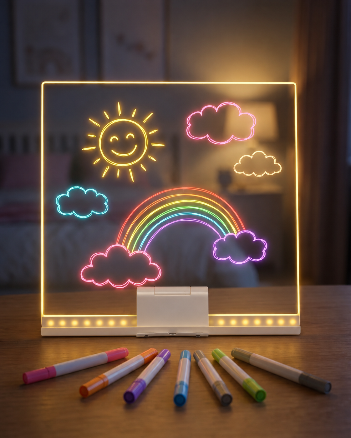 LED-tegnebrett for barn | GlowSketch lysplate