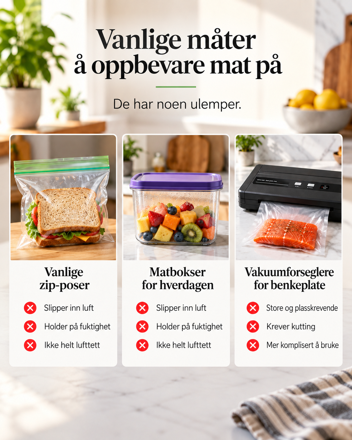 AirLock Mini Vakuumforsegler